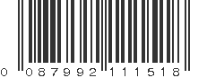 UPC 087992111518