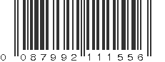 UPC 087992111556