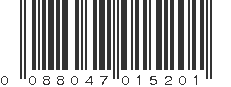 UPC 088047015201