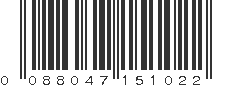 UPC 088047151022