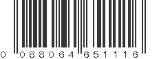 UPC 088064651116