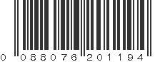 UPC 088076201194