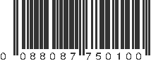 UPC 088087750100