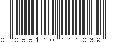 UPC 088110111069