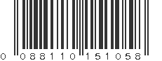 UPC 088110151058