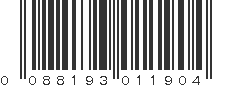 UPC 088193011904