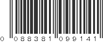 UPC 088381099141