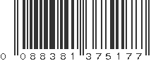 UPC 088381375177