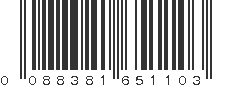 UPC 088381651103