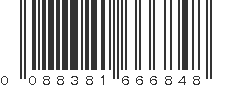 UPC 088381666848