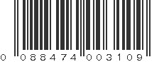 UPC 088474003109