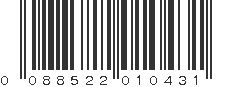 UPC 088522010431