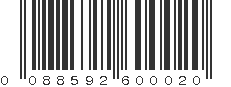 UPC 088592600020