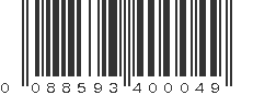 UPC 088593400049