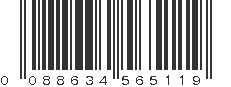 UPC 088634565119