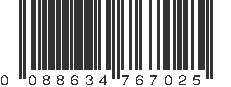 UPC 088634767025