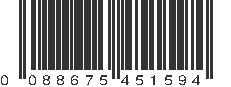UPC 088675451594