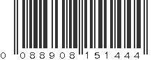 UPC 088908151444