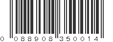 UPC 088908350014