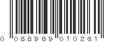 UPC 088969010261