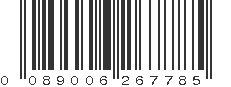 UPC 089006267785