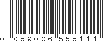 UPC 089006558111