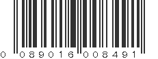 UPC 089016008491