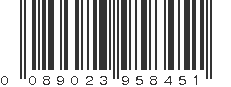 UPC 089023958451