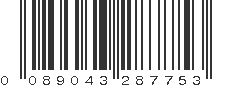 UPC 089043287753