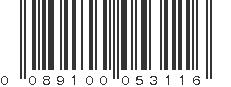 UPC 089100053116