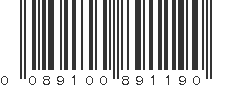 UPC 089100891190