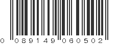 UPC 089149060502