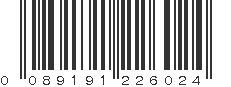 UPC 089191226024