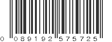 UPC 089192575725