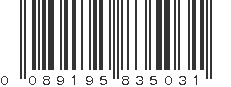 UPC 089195835031