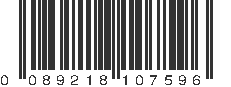 UPC 089218107596