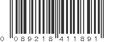 UPC 089218411891