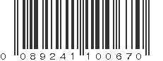 UPC 089241100670