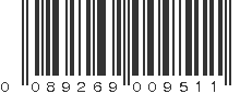 UPC 089269009511