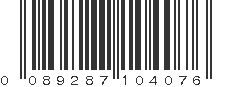 UPC 089287104076
