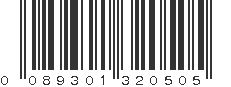 UPC 089301320505