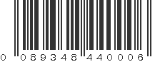 UPC 089348440006