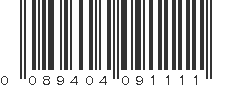 UPC 089404091111