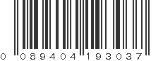 UPC 089404193037