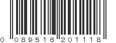 UPC 089516201118