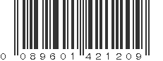 UPC 089601421209