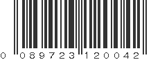 UPC 089723120042