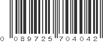 UPC 089725704042