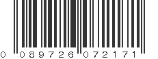 UPC 089726072171