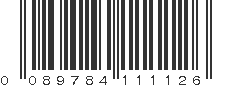 UPC 089784111126